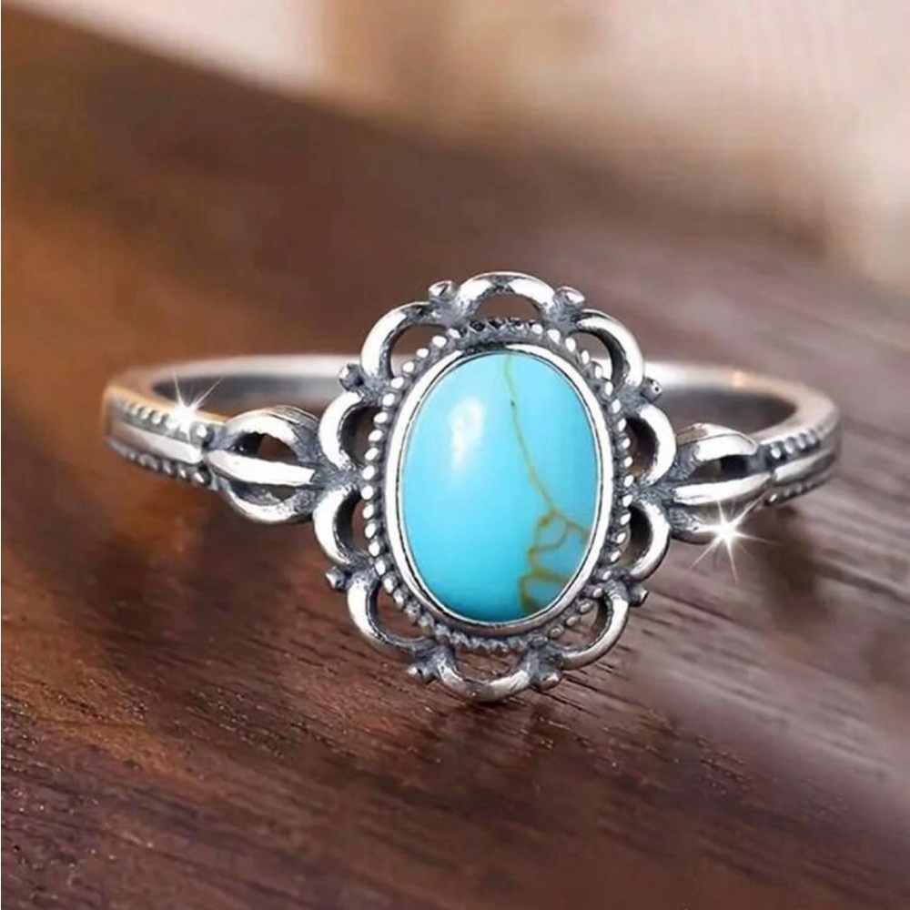 925 Sterling Silver Ring Size 7 - Picture 6 of 6